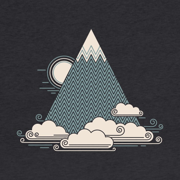 Cloud Mountain by Thepapercrane